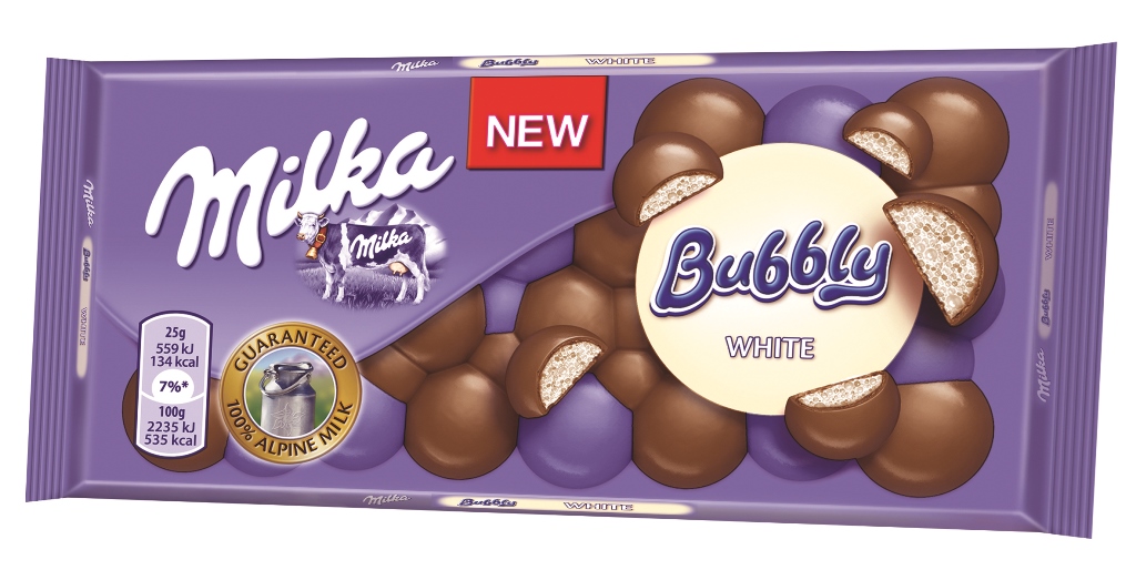 Lék na podzimní náladu? Milka Bubble - Zenavaute